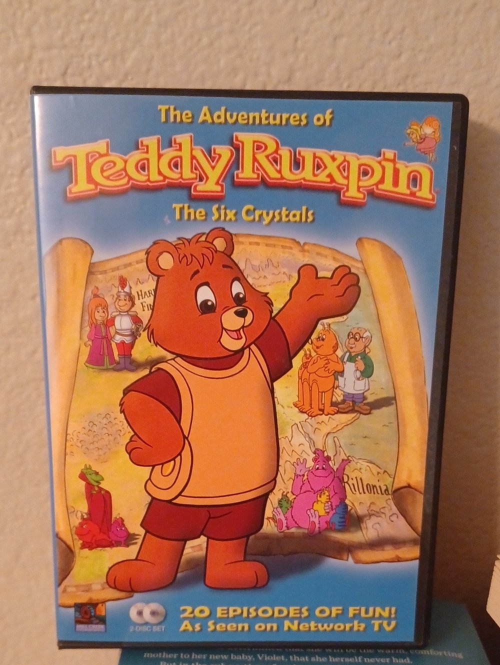 The Adventures Of Teddy Ruxpin   Six Crystals Kids DVD 20 Episodes